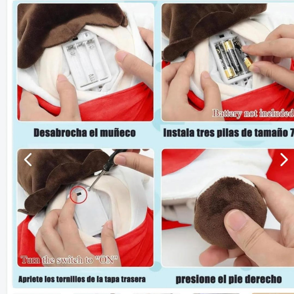 Hermoso peluche de Jesús para un sueño tranquilo