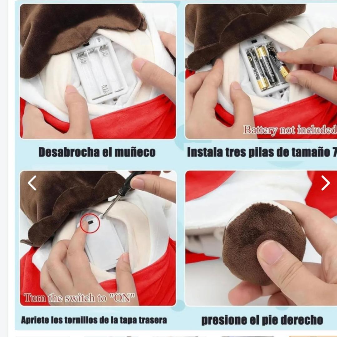 Hermoso peluche de Jesús para un sueño tranquilo